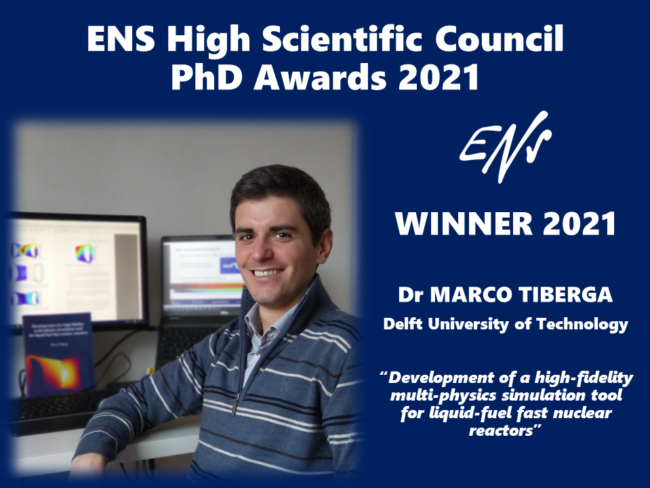WINNER – ENS High Scientific Council PhD Awards 2021