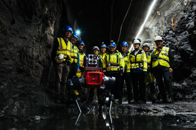 RoboDog-21 Robotics for Waste Management (Image: Tapani Karjanlahti / Posiva)